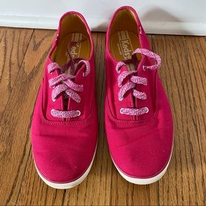 Keds Champion Sweater Lace/ Burgundy Pink sneakers